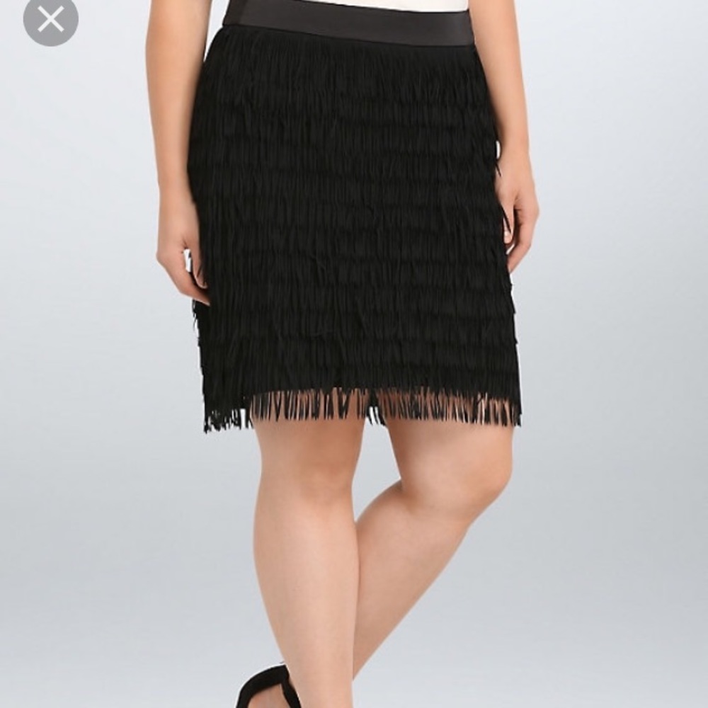 Fringe Skirt 24 Torrid 3x